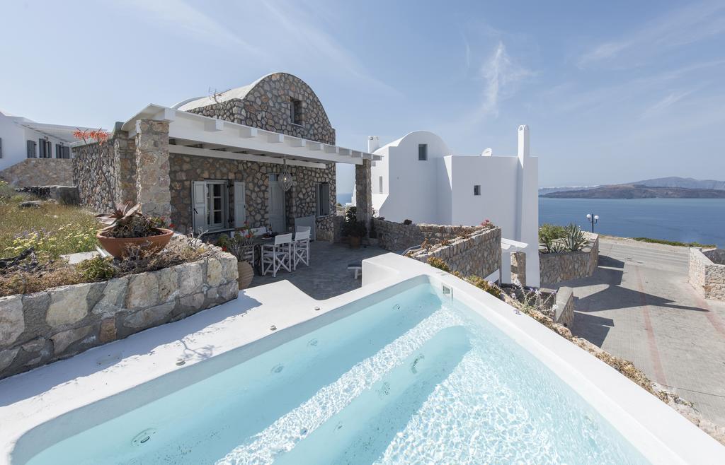 Red Cliff Villa 2Bedroom Villa With Caldera View And Plunge Pool Akrotírion Exteriér fotografie